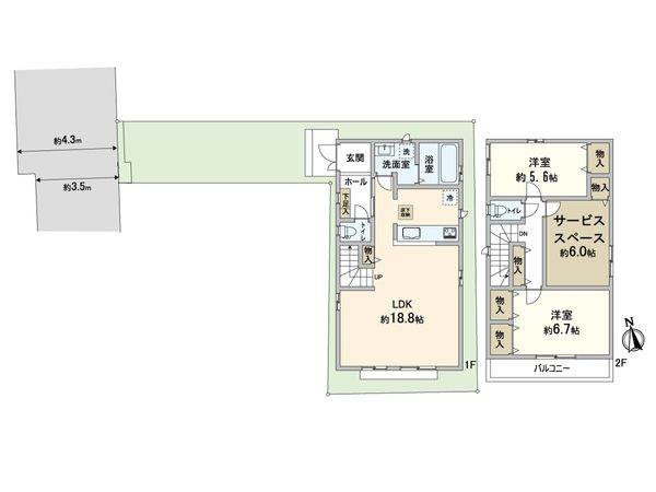 間取図(平面図)