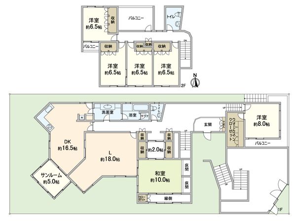 箕面市粟生間谷西7丁目 戸建 間取図(平面図) 箕面市粟生間谷西7丁目 戸建 間取図(平面図)