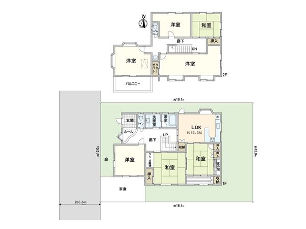 箕面市石丸3丁目 戸建 間取図(平面図) 箕面市石丸3丁目 戸建 間取図(平面図)