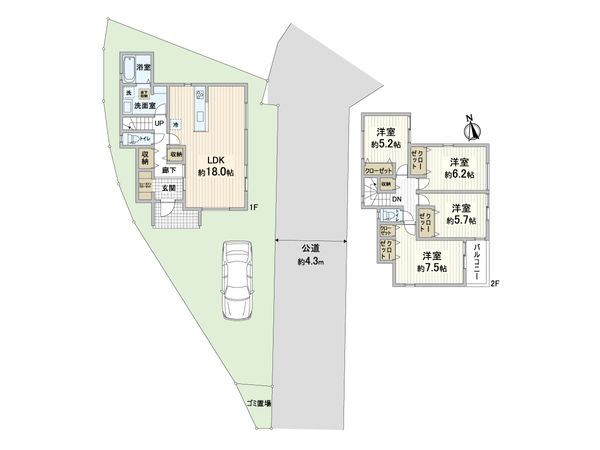 間取図(平面図)