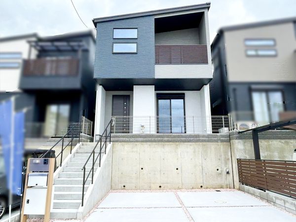 箕面市第2粟生間谷西5号棟 新築戸建 外観