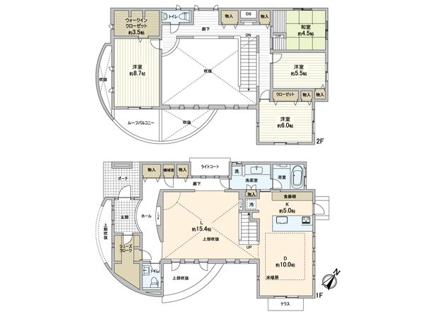 吹田市津雲台6丁目 戸建 間取図(平面図) 吹田市津雲台6丁目 戸建 間取図(平面図)