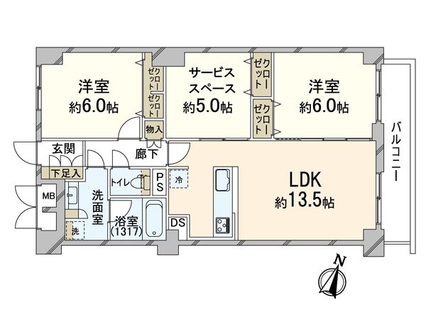 間取図(平面図)