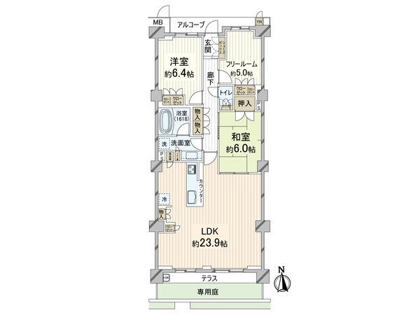 間取図(平面図)