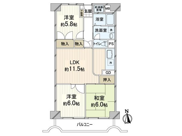間取図(平面図)