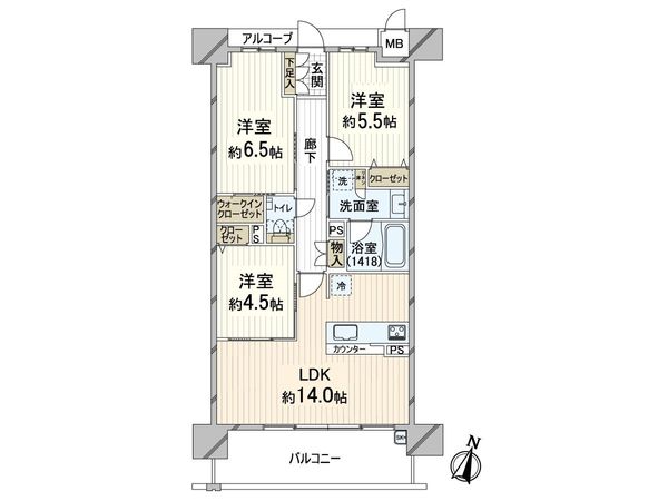 間取図(平面図)