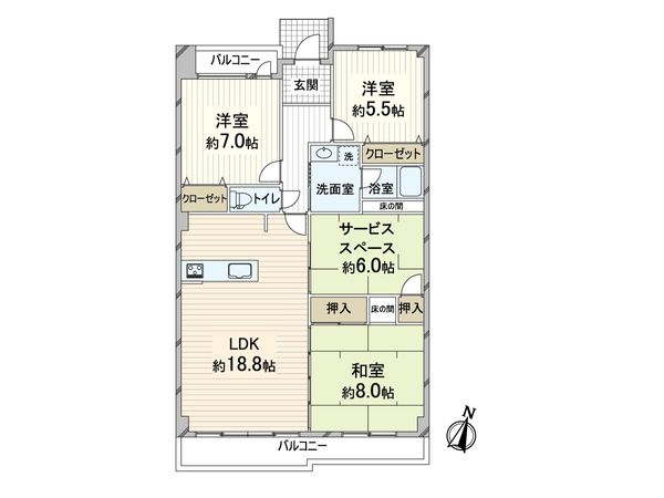 間取図(平面図)