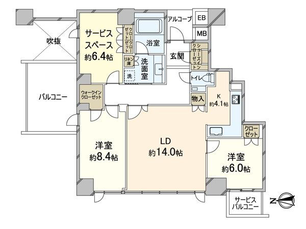 間取図(平面図)