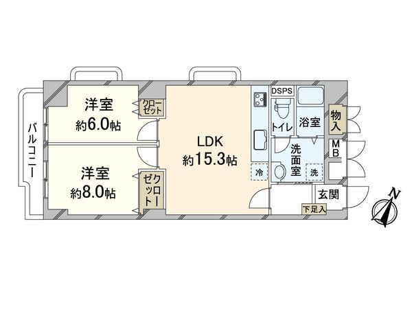 桃山台レックスマンション 間取図(平面図) 桃山台レックスマンション 間取図(平面図)