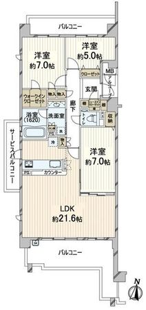 新千里桜ヶ丘メゾンシティ 四番館 間取図(平面図) 新千里桜ヶ丘メゾンシティ 四番館 間取図(平面図)