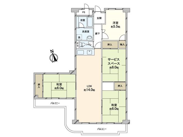間取図(平面図)