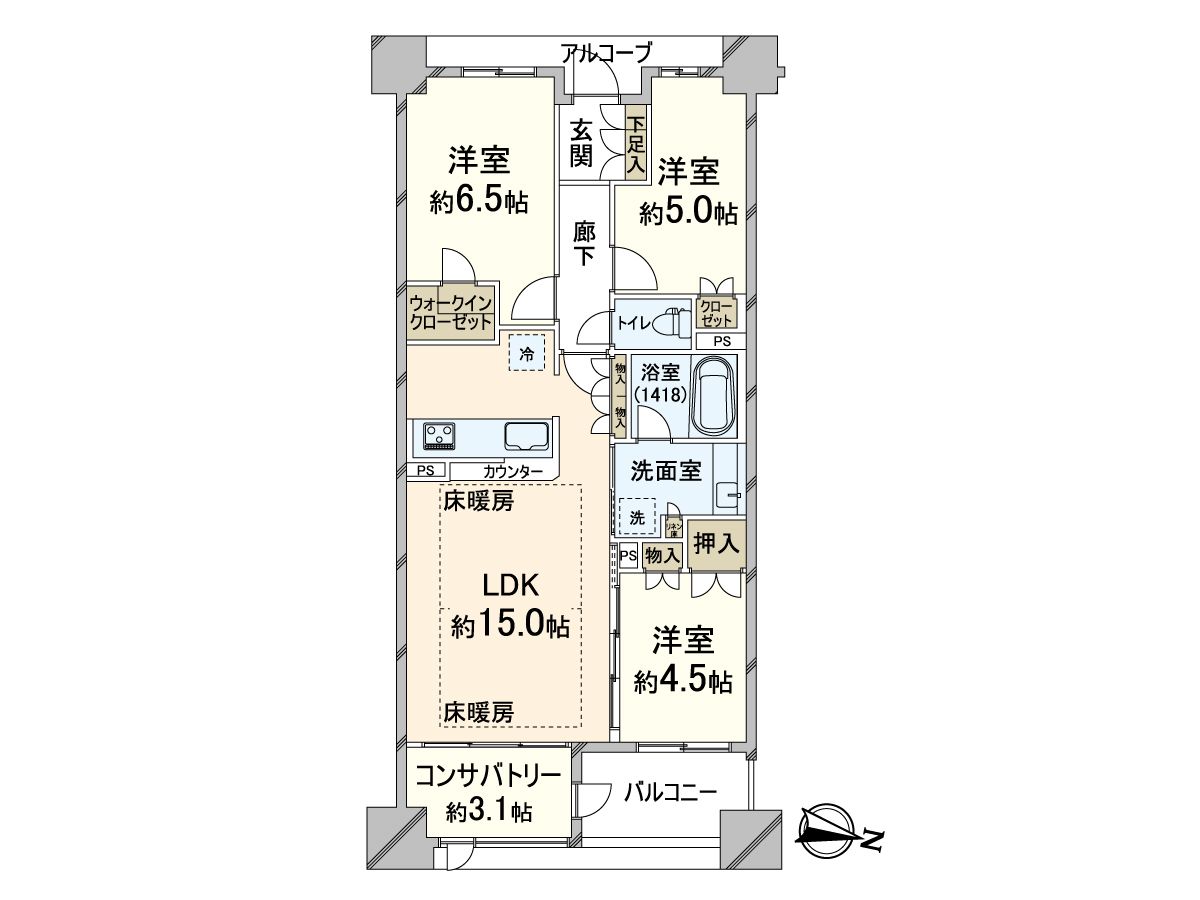 間取図(平面図)