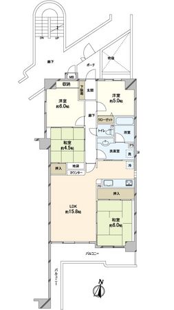 間取図(平面図)