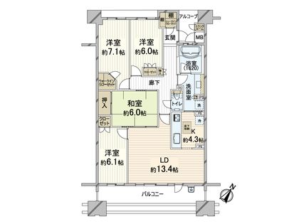 間取図(平面図)