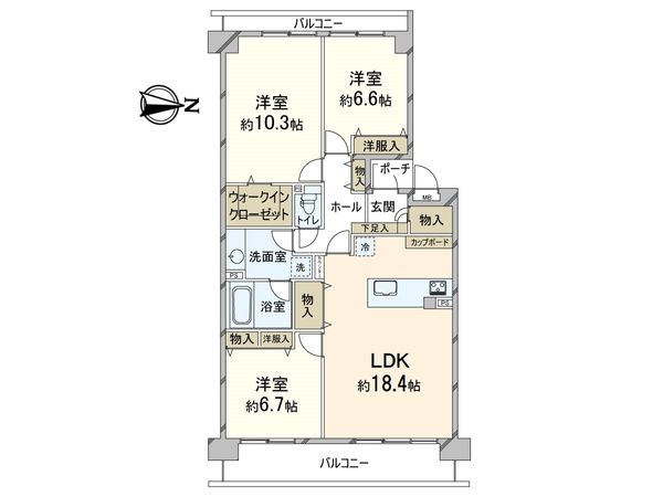 間取図(平面図)