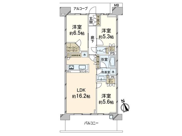 間取図(平面図)