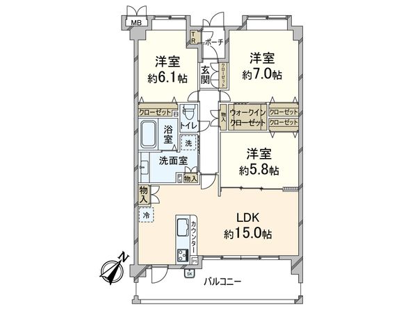 間取図(平面図)