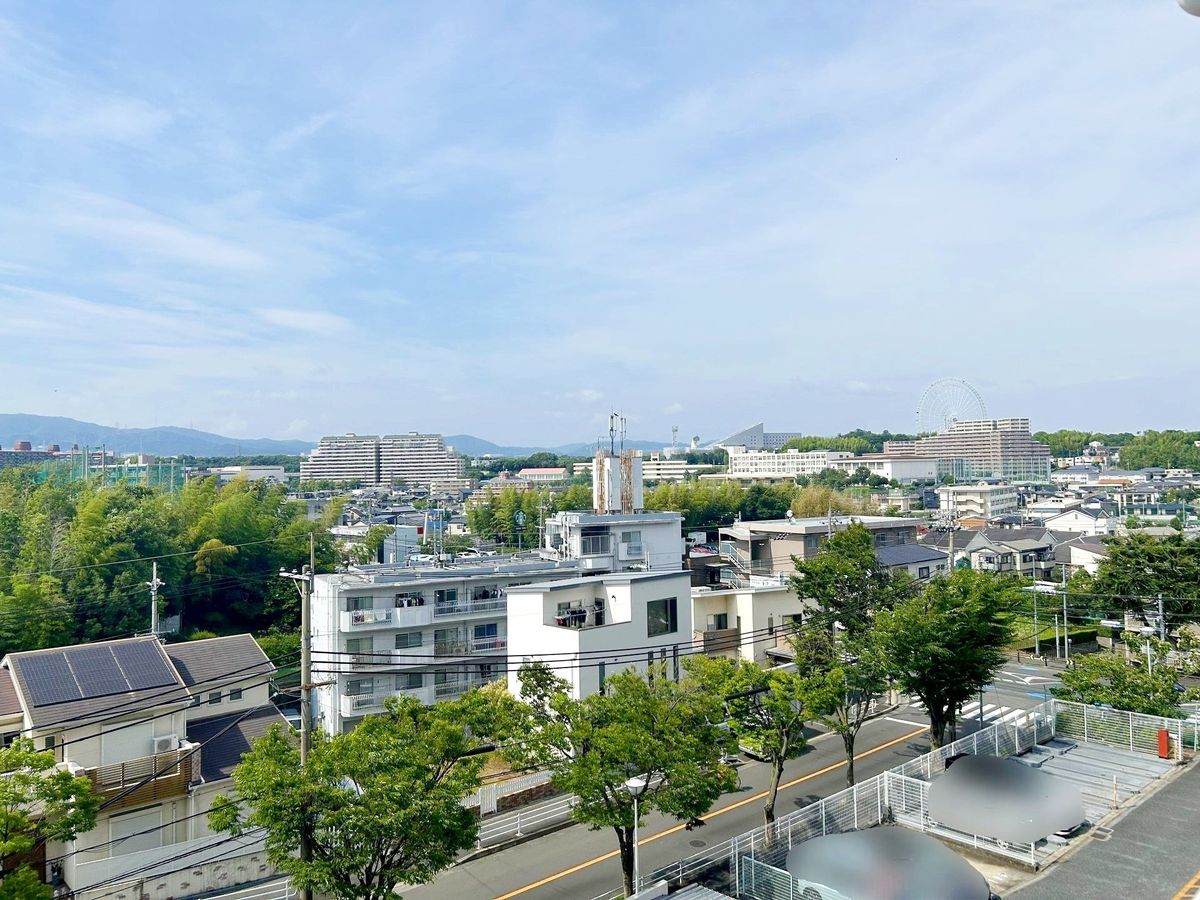 公社山田西第3次団地A3棟 眺望 眺望