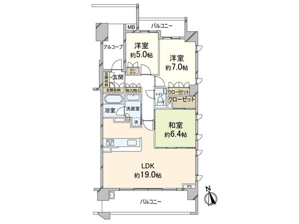 間取図(平面図)