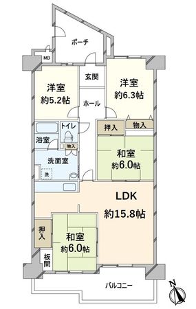 間取図(平面図)