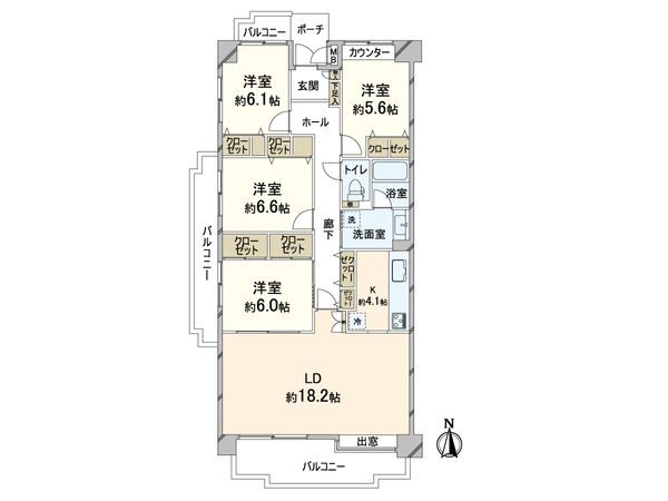 間取図(平面図)