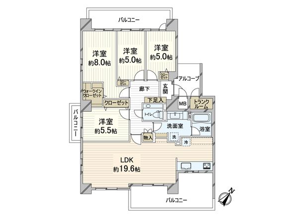 間取図(平面図)