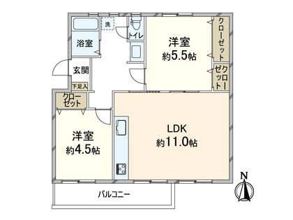 間取図(平面図)