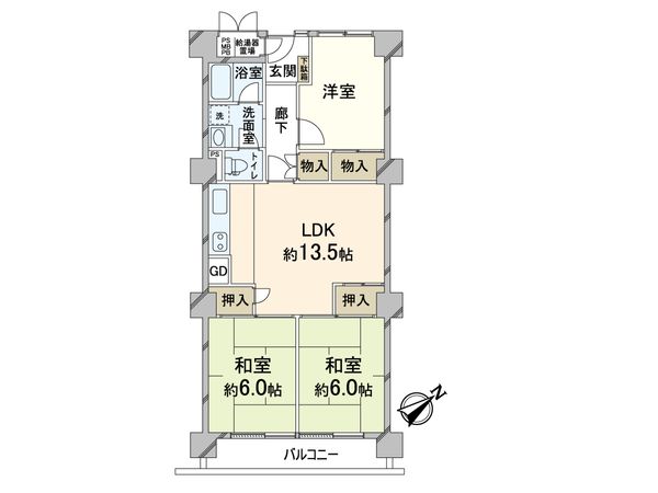 間取図(平面図)