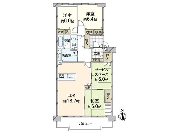 間取図(平面図)