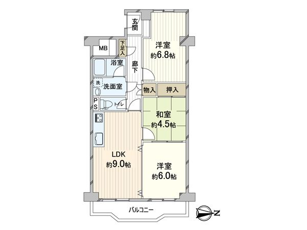 間取図(平面図)