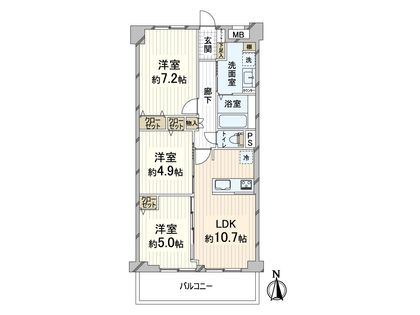 間取図(平面図)
