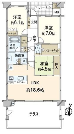 間取図(平面図)