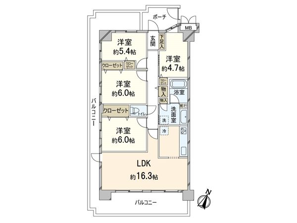 間取図(平面図)