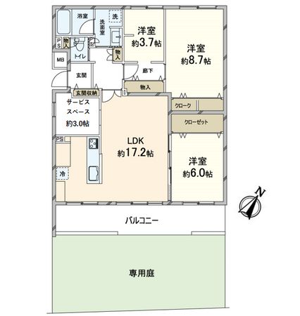 間取図(平面図)