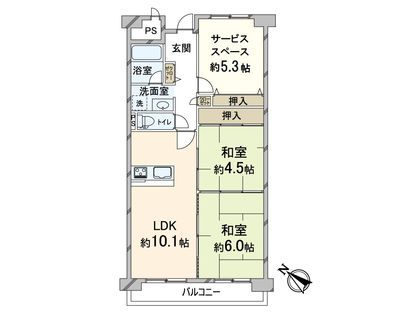 間取図(平面図)