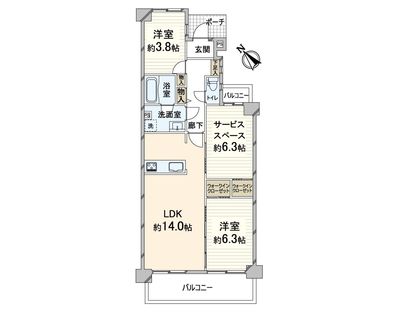 間取図(平面図)