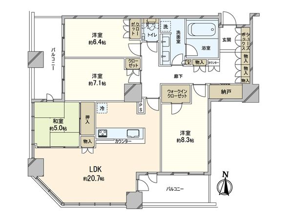 ザ・千里タワー 間取図(平面図) 間取図(平面図)