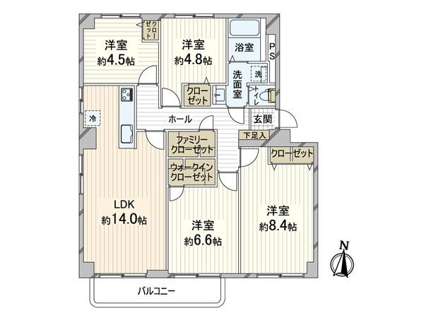 OTC第一ハイツ 間取図(平面図) 間取図(平面図)