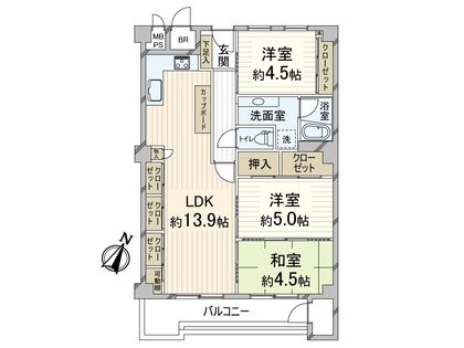 間取図(平面図)