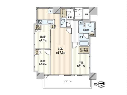 間取図(平面図)