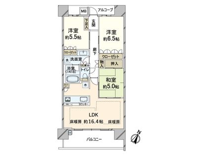 間取図(平面図)