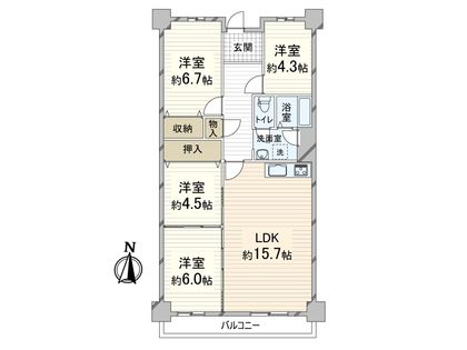 間取図(平面図)
