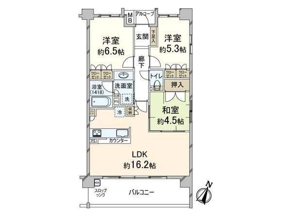 パークホームズ千里藤白台 間取図(平面図) 間取図(平面図)