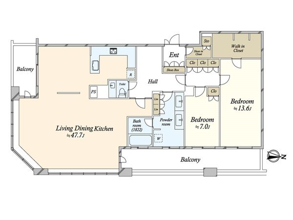 ザ・千里タワー 間取図(平面図) ザ・千里タワー 間取図(平面図)