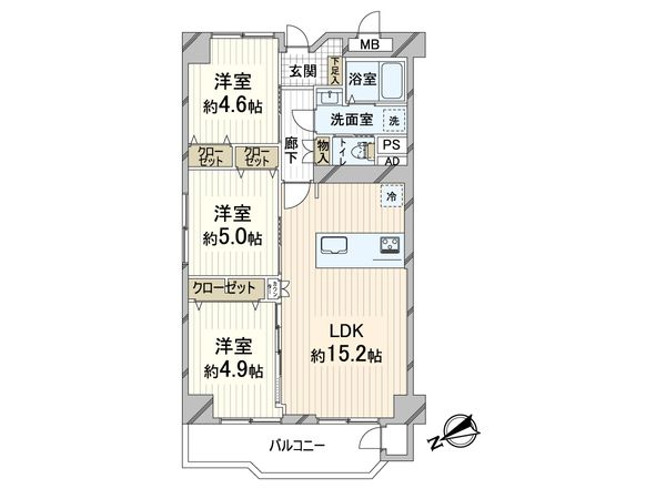 間取図(平面図)