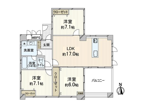 間取図(平面図)