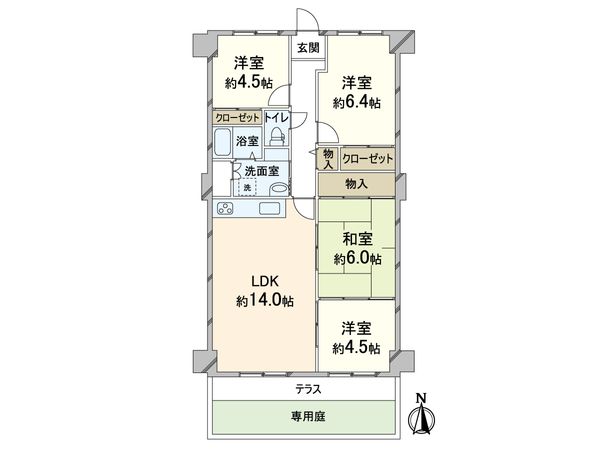 間取図(平面図)