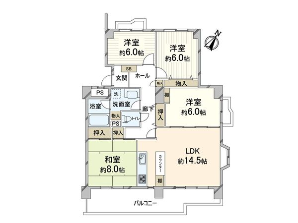 間取図(平面図)