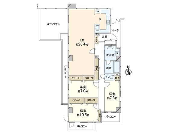 間取図(平面図)