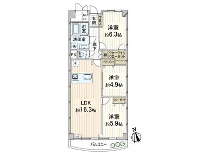 間取図(平面図)